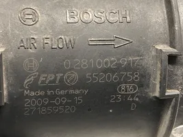 Fiat Bravo Mass air flow meter 55206758