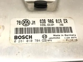 Volkswagen PASSAT B5.5 Centralina/modulo motore ECU 038906019ER