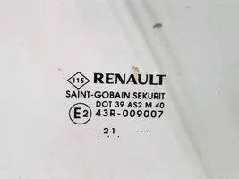 Renault Clio V Основное стекло передних дверей (четырехдверного автомобиля) 