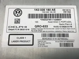 Volkswagen PASSAT CC Radio/CD/DVD/GPS-pääyksikkö 1K0035180AE