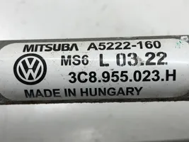 Volkswagen PASSAT CC Etupyyhkimen vivusto ja moottori 3C8955023H