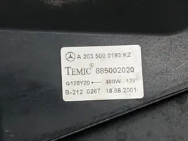 Mercedes-Benz C AMG W203 Wentylator / Komplet 