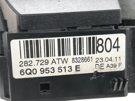 Volkswagen Polo IV 9N3 Interruptor/palanca de limpiador de luz de giro 6Q0953513E