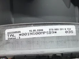 Skoda Superb B6 (3T) Ohjauspyörän turvatyyny 3T0880201B