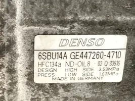 BMW 3 F30 F35 F31 Ilmastointilaitteen kompressorin pumppu (A/C) GE447260-4710