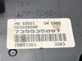 Fiat Ducato Przełącznik / Włącznik nawiewu dmuchawy 735535097