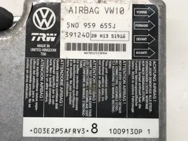 Volkswagen Tiguan Capteur de collision / impact de déploiement d'airbag 5N0959655J