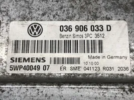 Volkswagen Polo III 6N 6N2 6NF Galios (ECU) modulis 036906033D