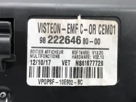 Citroen C-Elysée Monitor / wyświetlacz / ekran 9822264680