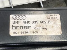 Audi A8 S8 D4 4H Mécanisme lève-vitre de porte arrière avec moteur 4H0839462B