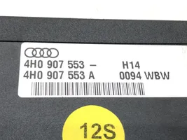 Audi A8 S8 D4 4H Autres unités de commande / modules 4H0907553A