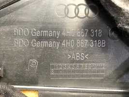 Audi A8 S8 D4 4H Boczek / Tapicerka drzwi tylnych 