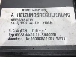 Audi A4 S4 B5 8D Przełącznik / Włącznik nawiewu dmuchawy 8L0820043B