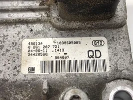 Opel Corsa C Centralina/modulo motore ECU 24420560