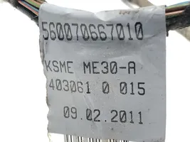 Audi A4 S4 B8 8K Cableado del sensor de aparcamiento (PDC) 8K0971104F