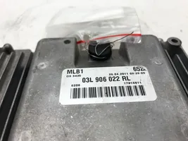 Audi A4 S4 B8 8K Unité de commande, module ECU de moteur 03L906022RL