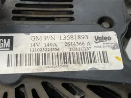 Chevrolet Cruze II Alternator 13581893