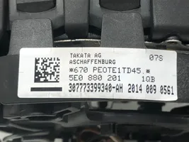 Skoda Fabia Mk1 (6Y) Ohjauspyörän turvatyyny 5E0880201