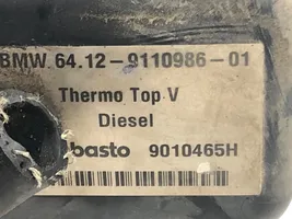 BMW 3 E90 E91 Pompe de circulation d'eau, chauffage auxiliaire Webasto 9110986