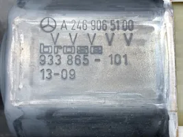 Mercedes-Benz B W246 W242 Mécanisme de lève-vitre avec moteur A2469065100
