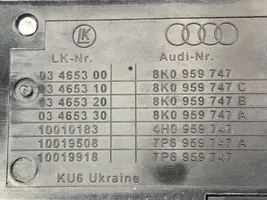 Audi Q3 8U Istuimen säädön kytkin 8K0959747