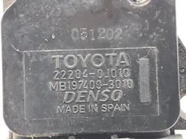 Toyota Yaris Oro slėgio daviklis 22204-0J010