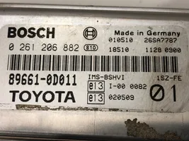 Toyota Yaris Galios (ECU) modulis 89661-0D011