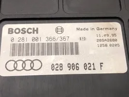 Audi A4 S4 B5 8D Unidad de control/módulo ECU del motor 028906021F