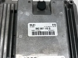 Audi A4 S4 B8 8K Unité de commande, module ECU de moteur 8K2907115Q