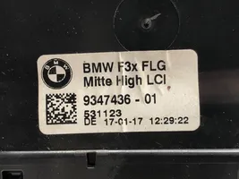 BMW 3 F30 F35 F31 Kojelaudan sivutuuletussuuttimen kehys 9347436