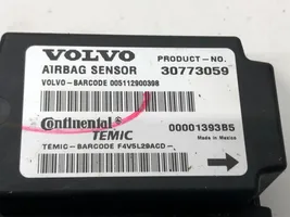 Volvo S40 Capteur de collision / impact de déploiement d'airbag 30773059