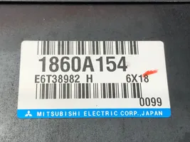 Mitsubishi Outlander Komputer / Sterownik ECU silnika 1860A154