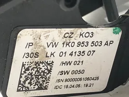 Volkswagen Touran I Pyyhkimen/suuntavilkun vipukytkin 1K0953503AP