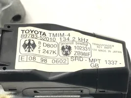 Toyota Celica T230 Verrouillage de commutateur d'allumage 89783-52010