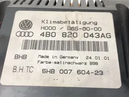 Audi A6 Allroad C5 Sisätuulettimen ohjauskytkin 4B0820043AG