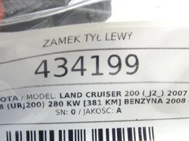 Toyota Highlander XU40 Zamek drzwi tylnych 