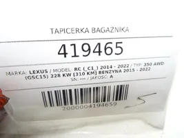 Lexus RC Tappeto di rivestimento del fondo del bagagliaio/baule 64717-24140