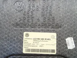 Volkswagen PASSAT B7 Trunk/boot floor carpet liner 3C9863463M