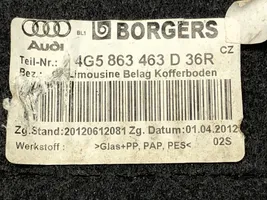 Audi A6 C7 Bagāžnieka grīda 4G5863463D