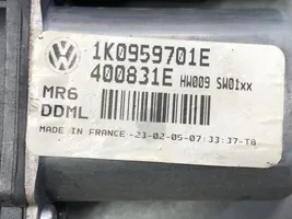 Volkswagen Golf V Priekšpusē elektriskā loga pacelšanas mehānisma komplekts 1K0959701E