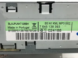 Citroen C4 I Radio/CD/DVD/GPS-pääyksikkö 7645138393