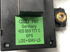 Audi A8 S8 D3 4E Interruttore di controllo del sedile 4E0959765H
