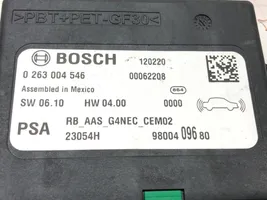 Citroen DS4 Parkavimo (PDC) daviklių valdymo blokas 9800409680
