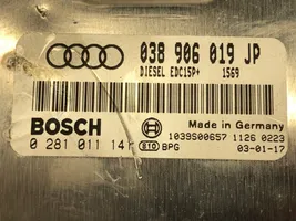 Audi A4 S4 B6 8E 8H Unité de commande, module ECU de moteur 038906019JP