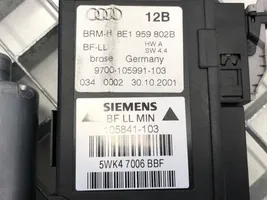 Audi A4 S4 B6 8E 8H Priekinio el. lango pakėlimo mechanizmo komplektas 8E0837462