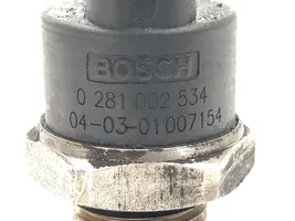 Opel Vectra C Fuel pressure sensor 0281002534