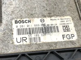 Opel Zafira B Engine control unit/module ECU 