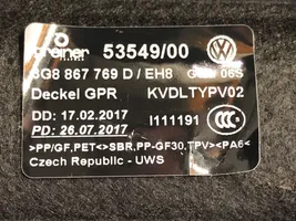 Volkswagen Arteon Cappelliera 3G8867769D