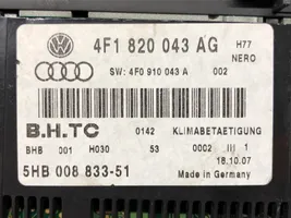 Audi A6 Allroad C6 Interruttore ventola abitacolo 4F1820043AG