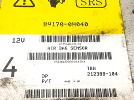 Citroen C1 Airbag deployment crash/impact sensor 89170-0H040
